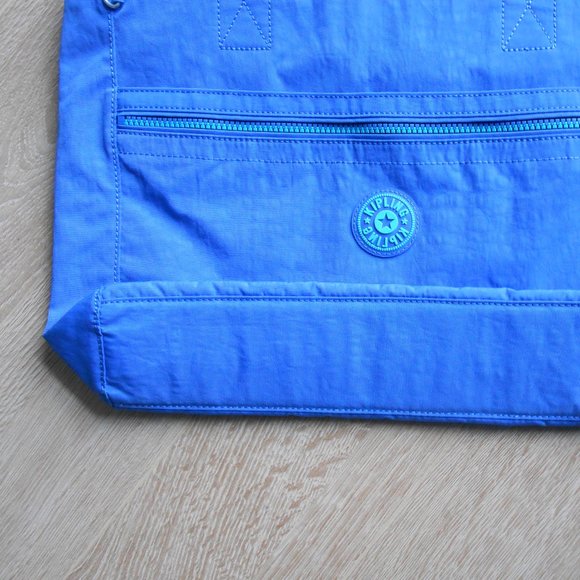kipling Blue Tote Bag EUC - Picture 4 of 13